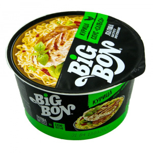 Лапша б/п с курицей и соусом Сальса БигБон 85г