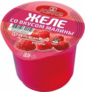 Желе малина Ле-Ле 125г