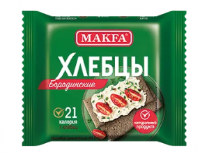Хлебцы Бородинские ТМ Макфа 60г