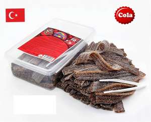 Жевательный мармелад в кислой обсыпке со вкусом колы 10г