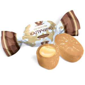 Карамель со вкусом капучино 1кг