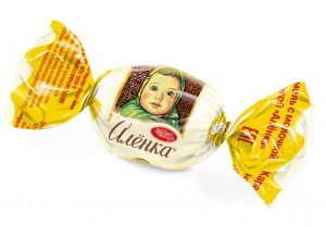 Карамель Аленка с молочной начинкой 1кг