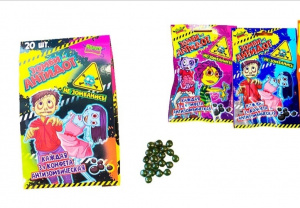 Жевательная конфета Зомби-антидот 15гр Челендж