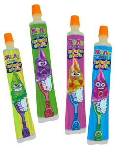 Желе фруктовое зубная паста 55гр