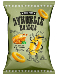 Луковые кольца Мини Фри курица гриль 45гр