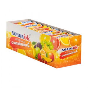 Драже Холодок Ассорти с витамином С 15г