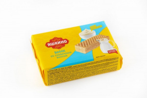 Вафли сливочные Яшкино 200г