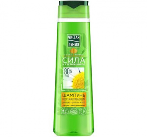Шампунь Чистая линия экстракт ромашки 400мл.