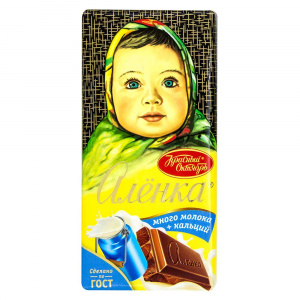 Шоколад Алёнка молочный шоколад 90 г