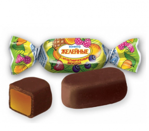 Конфеты желейные мультифрукт Такф 1 кг