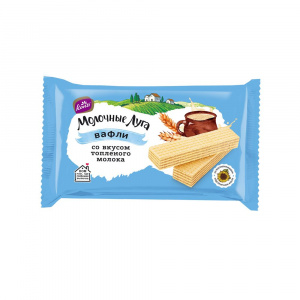 Вафли Молочные Луга 200г