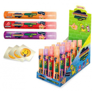 Жидкая конфета спрей жидкая карамель с тату 18мл 