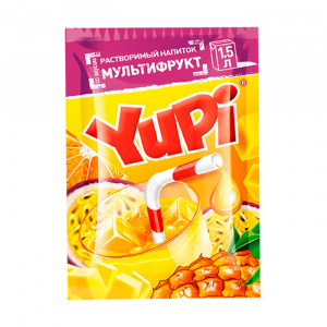 Напиток растворимый Юпи Мультифрукт 15гр