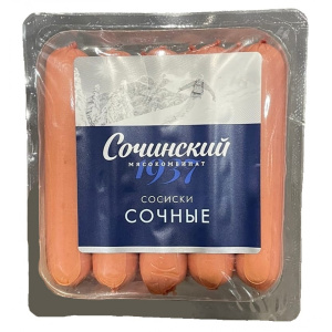 Сосиски Сочные шт вакуум (525 гр) Сочи