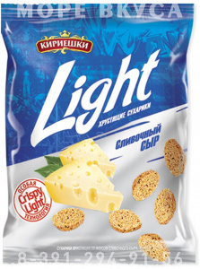 Сухарики Кириешки Лайт сливочный сыр 80г