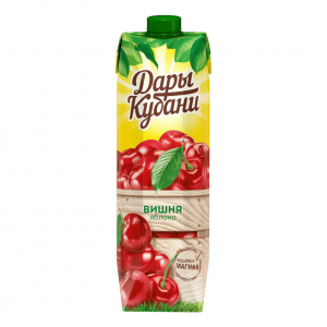 Нектар Дары Кубани вишня яблоко 0,95л