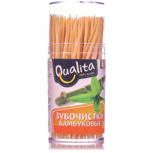 Зубочистки Квалита бамбуковые 100 шт.