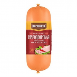 Колбаса вареная с окороком ТМ Стародворье 1шт