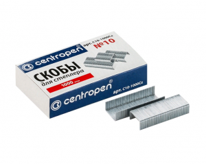 Скобы для степлера Кентропен №10 1000шт. 220949