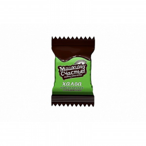 Конфеты Халва подсолнечная глазированная Мишкино счасчтье 1кг