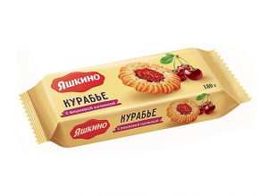 Печенье сдобное Яшкино Курабье, 180г