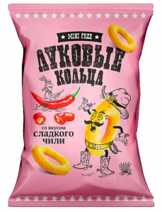 Луковые кольца Мини Фри сладкий чили 45 гр.