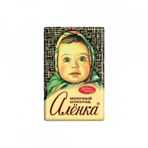 Шоколад молочный Алёнка Красный Октябрь 15г