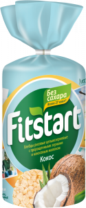 Хлебцы Fitstart рисовые с кокосом 100г
