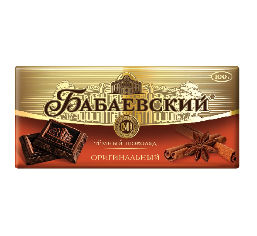 Шоколад Бабаевский темный оригинальный 90г