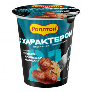 Лапша б/п куриные крылышки Баффало Роллтон 70гр