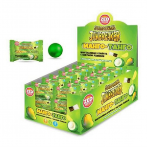 Зубодробилка манго конфета с надувной резинкой 8гр