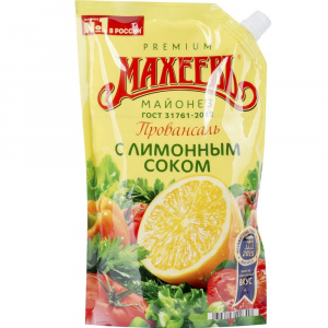 Майонез Махеев провансаль премиум с лимонным соком 67% 200 г