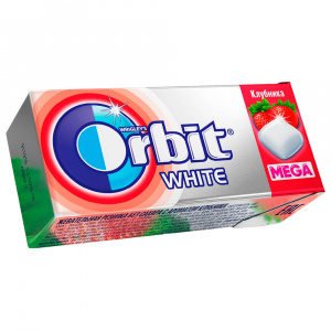 Жевательная резинка Орбит вайт клубника 16,4гр