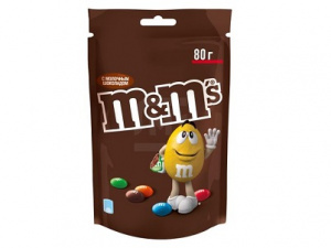 Драже М&M с шоколадом 80г