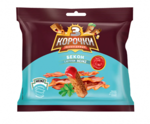 Сухарики Три корочки бекон с кетчупом 60г