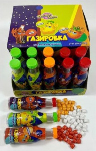 Газировка жеват.резинка в баночке (3 вкуса) 5г