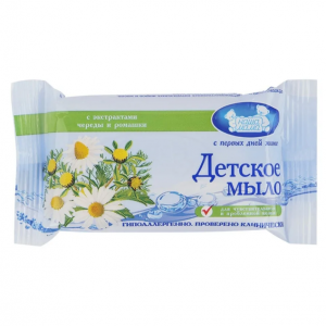 Наша мама Мыло детское череда и ромашка для чувствительной и проблемной кожи с 0+ 90г