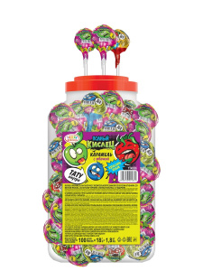 Карамель на палочке Полный Кислец 15г