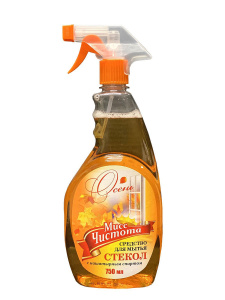 Средство  для стекол в ассортименте 750мл Мисс Чистота