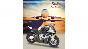 Тетрадь клетка 48л Авто и Мото стиль Hatber в ассортименте