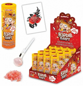 Взрыв пакет+карамель+тату Конфитой 7гр