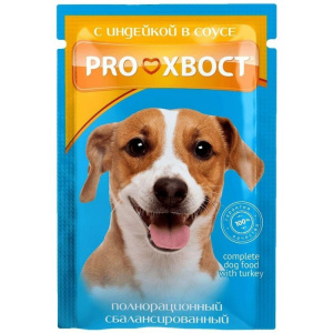 Корм для собак Прохвост в ассорт 85г