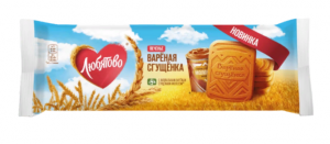 Печенье Вареная сгущенка ТМ Любятово 220г