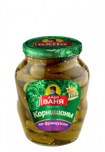 Огурцы Корнишоны по-французски Дядя Ваня 460г
