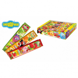 Жевательная конфета Фруктовые язычки в ассортименте 10г