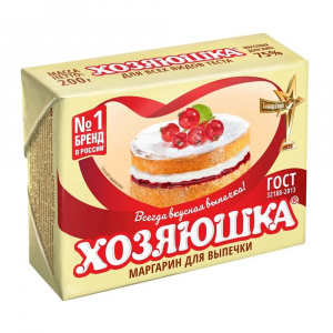 Маргарин Хозяюшка 75% 200г