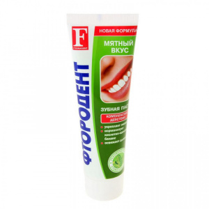 Зубная паста Фтородент Мятный вкус 125гр 