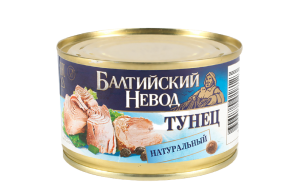 Тунец натуральный Балтийский невод 240г