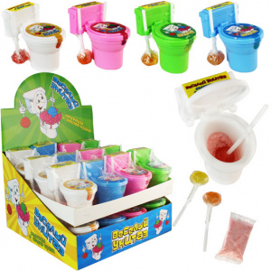 Драже с пудрой Веселый унитаз 10гр