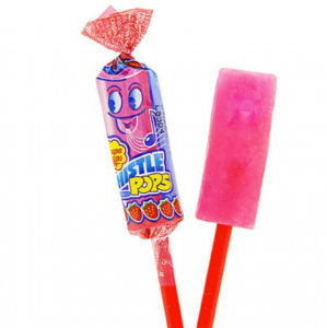 Конфета-свисток "Melody pops" карамель со вкусом клубники. 15 г